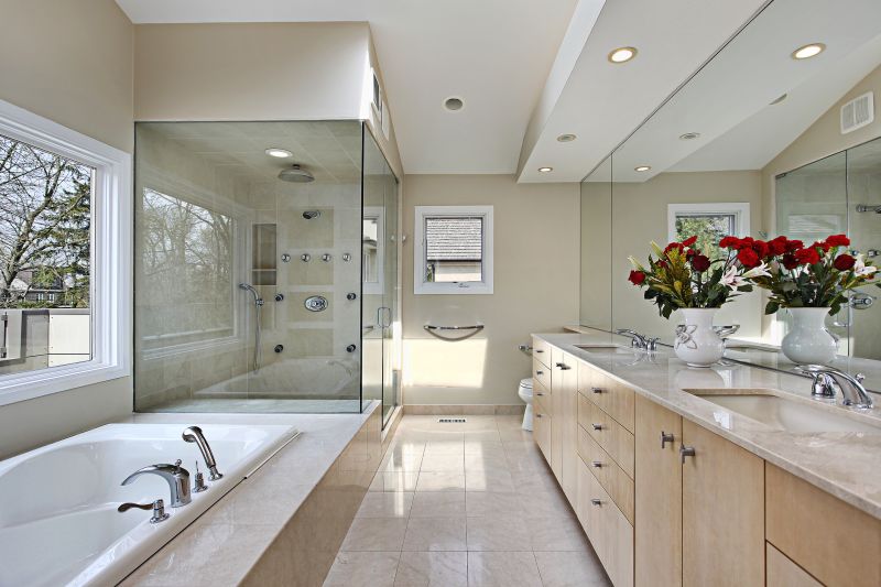 Spa-Style Shower with Multiple Jets
